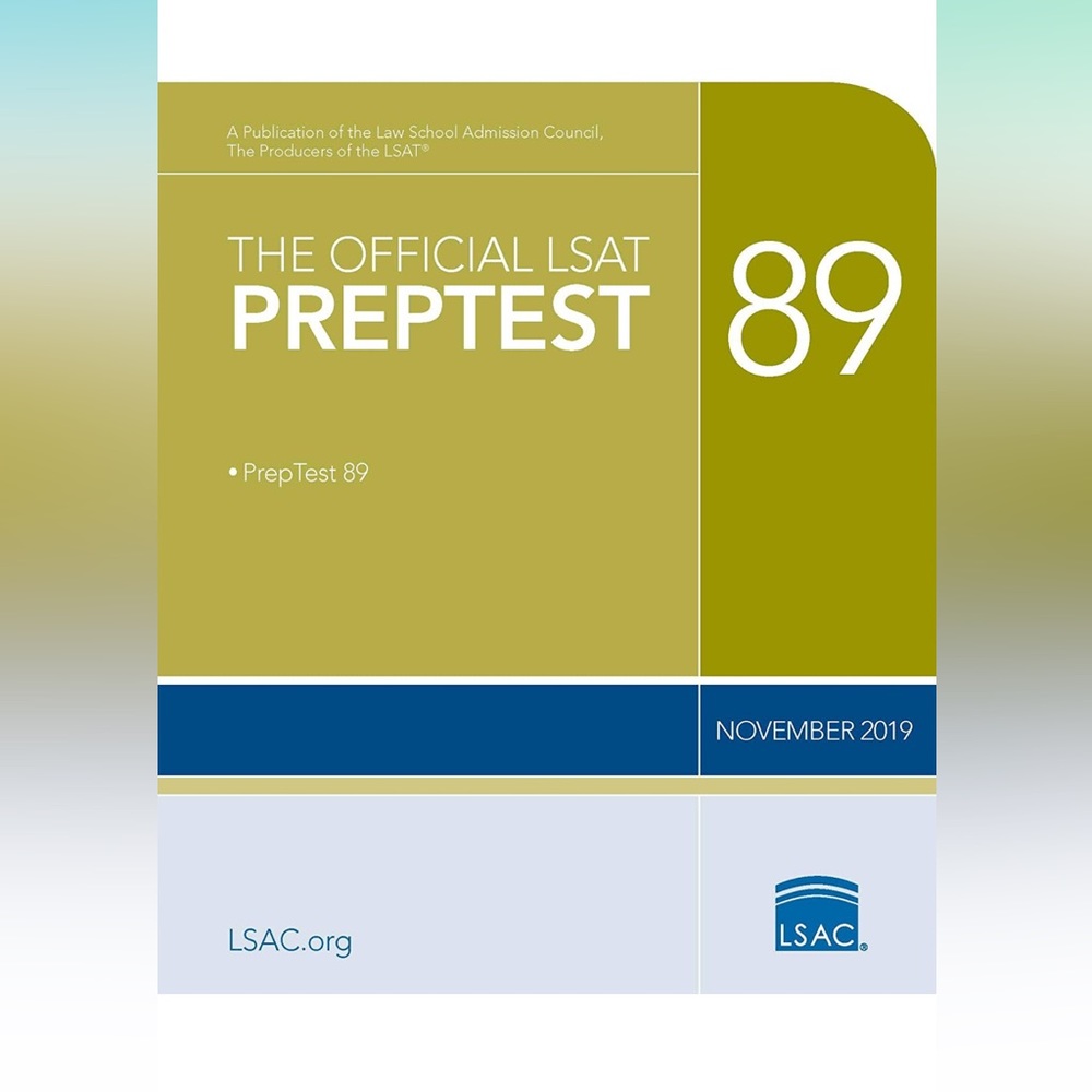 The Official LSAT Preptest 89 - by Law School Admission Council (Paperback)
